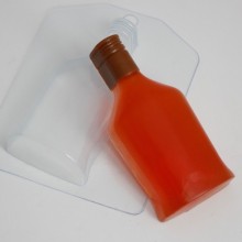 Форма для отливки шоколада "Бутылка коньяка"